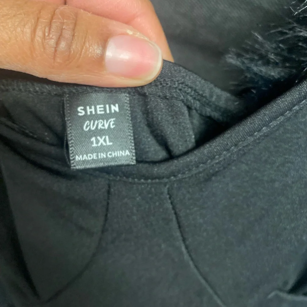 Black Ruffled Dress - Picture 7 of 7